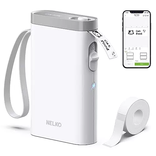 Impresora de Etiquetas Portátil Bluetooth Nelko P21