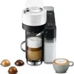 Cafetera Automática Nespresso De'Longhi Vertuo Lattissima ENV300.W con Espumador de Leche Automático.
