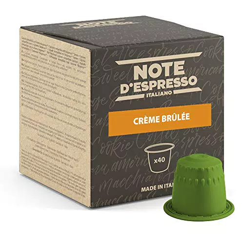Cápsulas de Café Compatibles con Nespresso Sabor Crème Brûlée