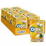 Chicles Orbit Sin Azúcar Sabor Tropical Intenso - Formato Gragea