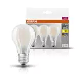 Bombilla LED E27 Osram 7W - Pack de 3