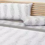 Juego de Sábanas Pikolin Home Polialgodón Estampado Hojas - Cama 135 cm