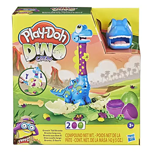 Juguete Play-Doh Dino Cuello Largo de Hasbro