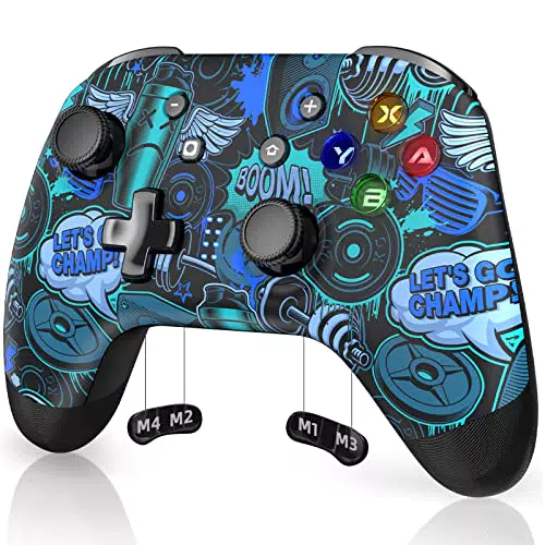 Mando Bluetooth para Switch con Función Gyro Axis y Dual Shock