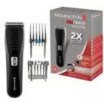 Máquina de Cortar Pelo Remington Pro Power Precision Steel - Cortapelos Inalámbrico con Cuchillas de Acero y 2 Peines Ajustables