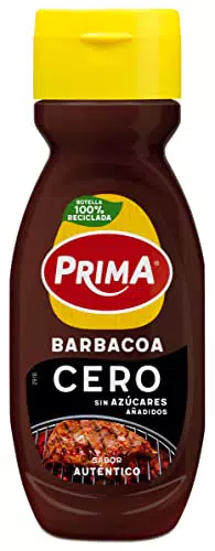 Salsa barbacoa Prima Cero sin azúcares añadidos