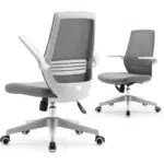 Silla de Oficina Ergonómica SIHOO con Soporte Lumbar y Reposabrazos Plegables