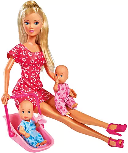 Muñeca Simba con Dos Bebés - Juguete Infantil Interactivo