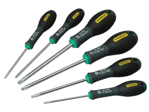 Destornilladores Torx Stanley - Juego de 6 Unidades