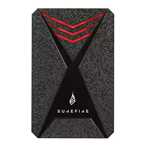 Unidad SSD Externa Surefire Gaming 1TB USB-C para PC y Consolas - Velocidad hasta 450MB/s