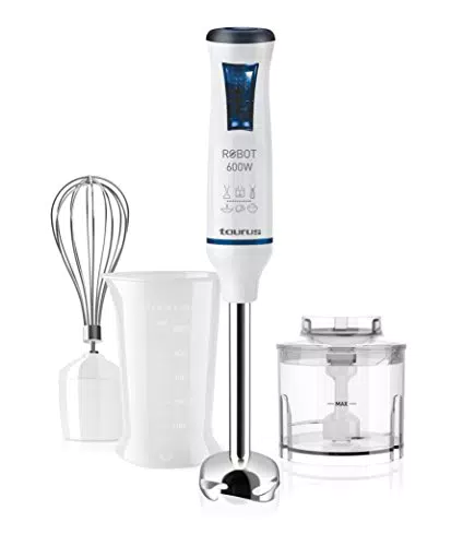 Taurus Robot 600 Plus Inox - Batidora de mano, 600 W