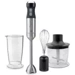 Batidora de Mano Ufesa BP4752 Vario 1400 Titanium XL - 1400 W, 4 Cuchillas de Titanio, 20 Velocidades + Turbo