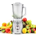Batidora de Vaso Ufesa BS4900 con 1000W de Potencia y Jarra de Cristal de 1.5L