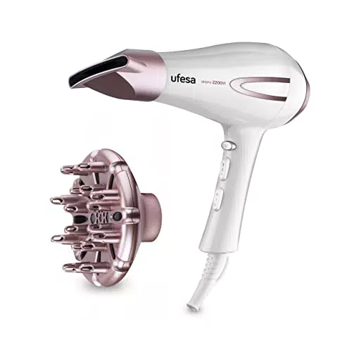 Secador de Pelo Profesional Ufesa SC8400 con Motor AC y Tecnología AirPro
