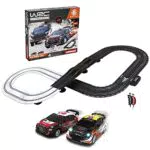 Circuito de Slot WRC Ice Rally Cup con 2 Coches y Pista de Nieve
