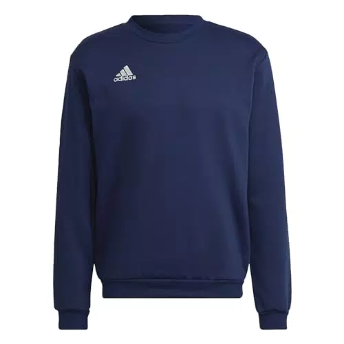 adidas Entrada 22 Sweatshirt Sudadera, Azul, L Hombre
