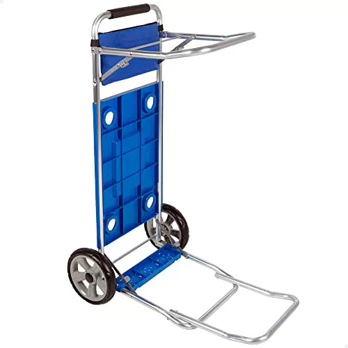 Carro de Playa Plegable Convertible en Mesa 2 en 1 - Aktive