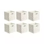 Cajas de Almacenamiento de Tela Plegables - Amazon Basics