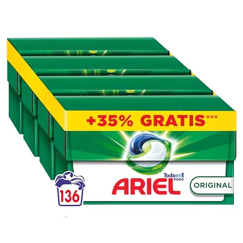 Ariel All-in-One Detergente Lavadora Liquido en Capsulas/Pastillas