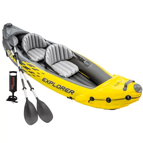 Kayak Hinchable para Adultos Explorer K2 - Ideal para 2 Personas