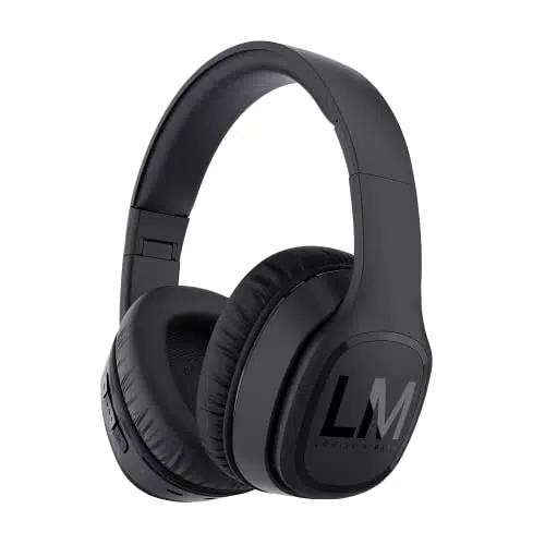 Auriculares Inalámbricos Louise&Mann Diadema Bluetooth con Micrófono y 30 Horas de Reproducción