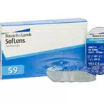 Lentillas Mensuales Bausch + Lomb SofLens 59 - Esféricas, 8.6 BC, 14.20 DIA, -7.00