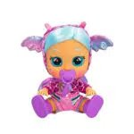 Muñeca Interactiva Bebés Llorones Dressy Fantasy Bruny: Juguete para Niños y Niñas +1 Año
