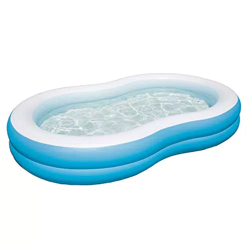 Piscina Hinchable Infantil Bestway The Big Lagoon Oval - 262x157x46 cm - Azul