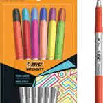 Rotuladores Permanentes BIC de Punta Fina - Pack de 12 Colores