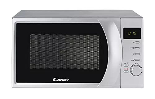 Microondas Candy Smart CMG2071DS con Grill, 20L, 700W, Digital, 9 Programas