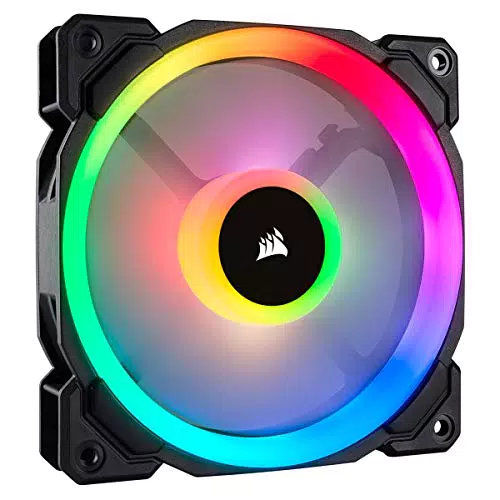Ventilador de PC Corsair LL120 RGB LED PWM - Doble Halo RGB