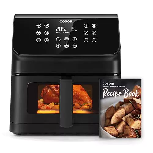 COSORI Freidora de Aire 5, 5 L, Air Fryer con 100 Recetas en Español