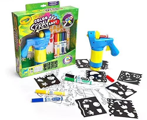 Crayola - Aerógrafo Manual para Niños de 7+ años