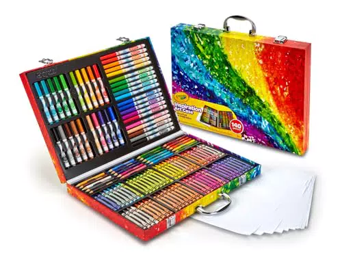 Set de Pinturas Crayola para Niños: Kit de Pintura con Lápices, Ceras y Rotuladores, No Tóxico