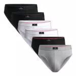 Calzoncillos Slip de Algodón Hombre DANISH ENDURANCE con Cintura Cómoda y Sin Etiquetas