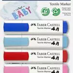 Marcadores textiles Faber-Castell para fiestas infantiles