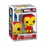 Funko Pop! Iron Man Holiday - Figura Vinilo Coleccionable Marvel - Regalo Oficial - Juguetes para Fans de Cine
