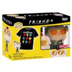 Funko Pop! & Tee Friends - Monica con Pavo - Camiseta con Figura de Vinilo Coleccionable - Regalo Original