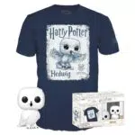 Camiseta Funko Pop! Harry Potter Hedwig con Figura de Vinilo Coleccionable