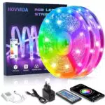 Tira LED HOVVIDA 15M RGB con APP y Mando a Distancia