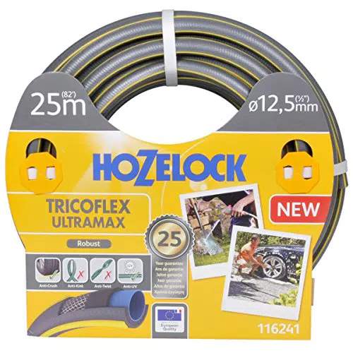 Manguera Hozelock Ultramax Tricotada de 12,5 mm - 25 m