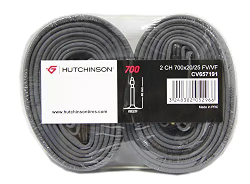 Cámaras Hutchinson 700x20-25 con Válvula Presta 48 mm