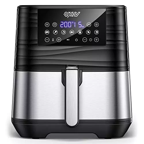 Freidora de Aire Innsky 1700W con 11 Programas y Función de Precalentar