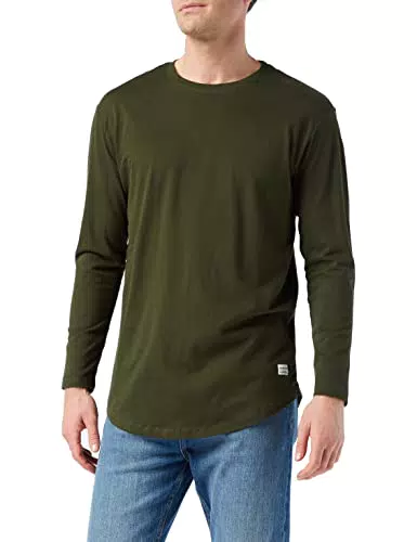 Camiseta de Manga Larga Jack & Jones Jjenoa O-Neck LS para Hombre