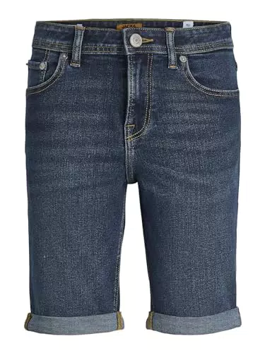Pantalones Cortos Jack & Jones Jjirick Jjoriginal MF 550 Jnr - Azul Denim