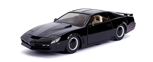 Coche Jada- Kitt Metal 1:24 con Luces LED - Modelo Fantástico