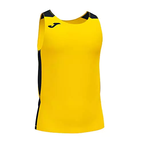 Joma Camiseta Tirantes Record II Amarillo Negro, M