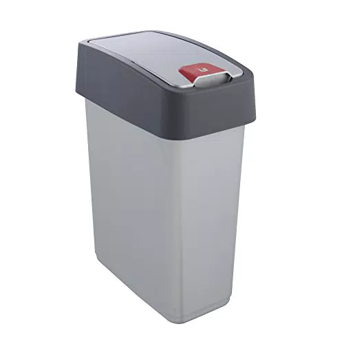 Keeeper Cubo de la Basura Premium con Tapa Abatible