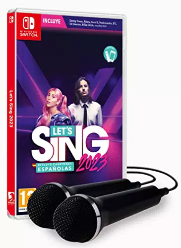 Let´s Sing 2023 Incluye Canciones Españolas 2 Micros - PS4