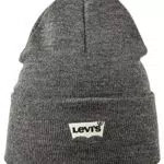 Gorro de Punto Levi's Batwing para Hombre - Gris